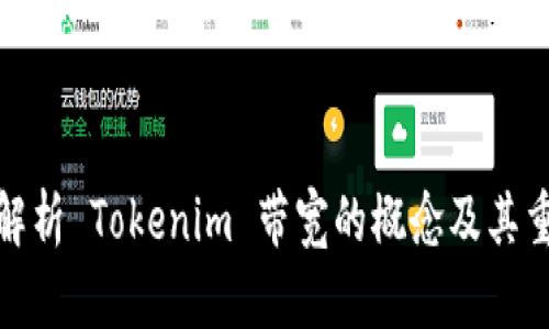 全面解析 Tokenim 带宽的概念及其重要性