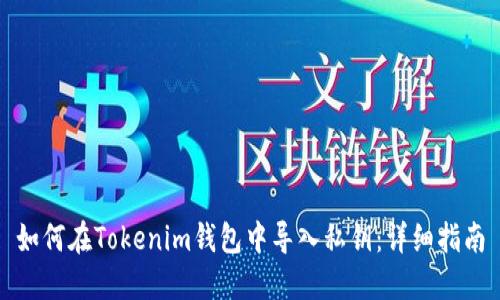 如何在Tokenim钱包中导入私钥:详细指南