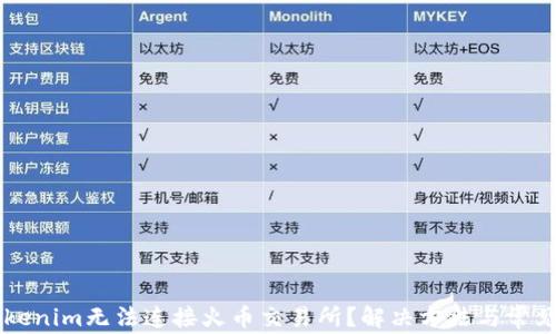 为什么tokenim无法连接火币交易所?解决方法与常见问题解析