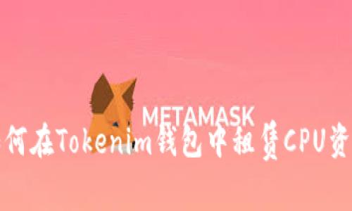 如何在Tokenim钱包中租赁CPU资源