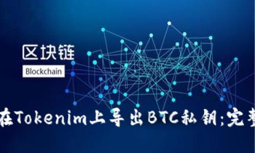 如何在Tokenim上导出BTC私钥:完整指南