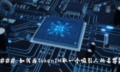 ### 如何为TokenIM取一个吸引人的名字？