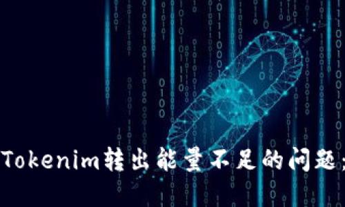 如何解决Tokenim转出能量不足的问题：全面指南